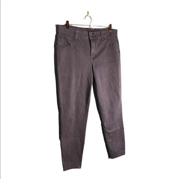Maurice’s | High Rise Double Button Purple Jeans - Picture 5 of 8